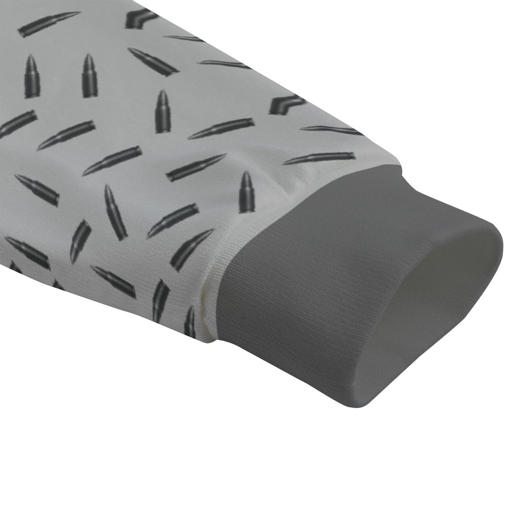 All-Over Print Unisex Stand-up Collar Knitted Fleece Outwear