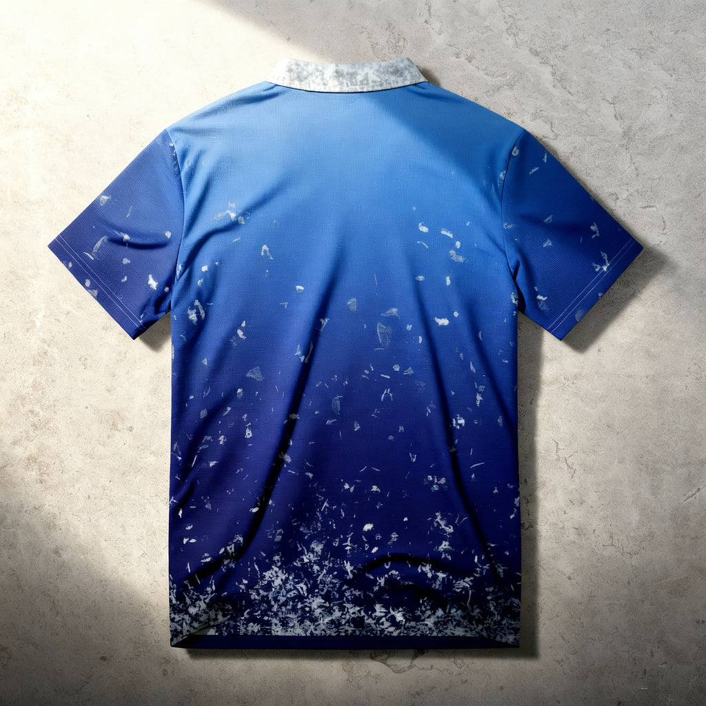 The Blue Frost Polo – Performance Slim Fit